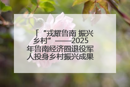“戎耀鲁南 振兴乡村”——2025年鲁南经济圈退役军人投身乡村振兴成果展销会盛大启幕