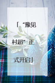 “豫见村超”正式开启