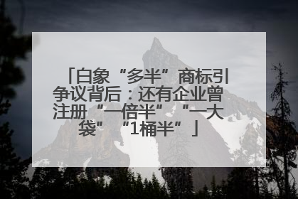 白象“多半”商标引争议背后：还有企业曾注册“一倍半”“一大袋”“1桶半”