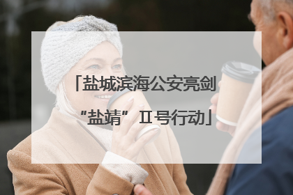 盐城滨海公安亮剑“盐靖”Ⅱ号行动
