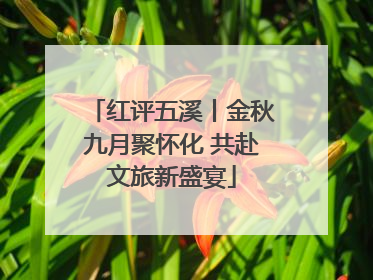 红评五溪丨金秋九月聚怀化 共赴文旅新盛宴