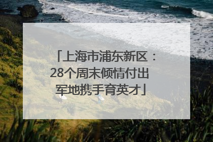 上海市浦东新区：28个周末倾情付出 军地携手育英才