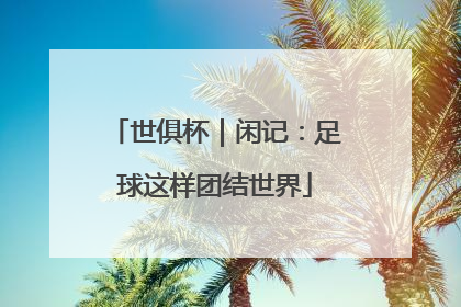 世俱杯｜闲记：足球这样团结世界