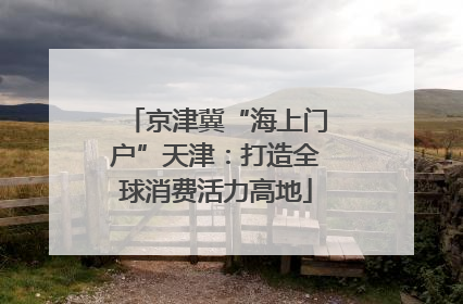 京津冀“海上门户”天津：打造全球消费活力高地
