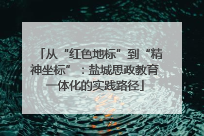 从“红色地标”到“精神坐标”：盐城思政教育一体化的实践路径