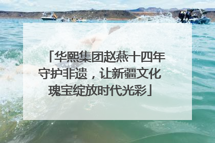 华熙集团赵燕十四年守护非遗，让新疆文化瑰宝绽放时代光彩