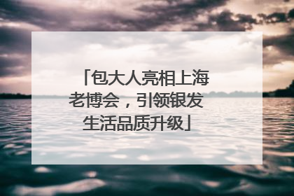 包大人亮相上海老博会，引领银发生活品质升级