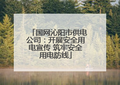 国网沁阳市供电公司：开展安全用电宣传 筑牢安全用电防线