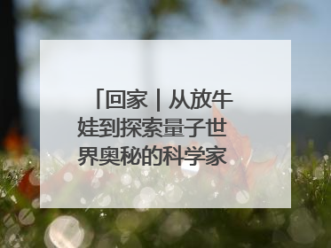 回家｜从放牛娃到探索量子世界奥秘的科学家，跟随薛其坤重访梦想起点