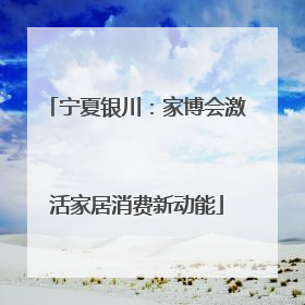 宁夏银川：家博会激活家居消费新动能