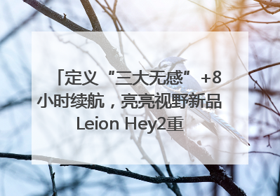 定义“三大无感”+8小时续航，亮亮视野新品Leion Hey2重塑AR翻译体验