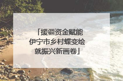 援疆资金赋能 伊宁市乡村蝶变绘就振兴新画卷