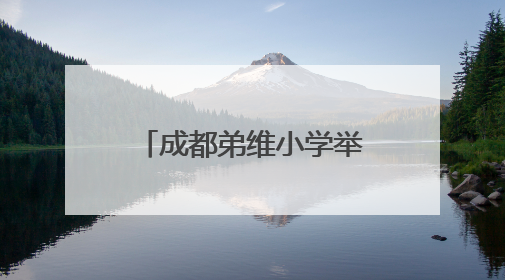成都弟维小学举行庆“六一”主题活动暨红扣子奖章颁奖典礼