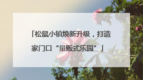 松鼠小镇焕新升级，打造家门口“量贩式乐园”