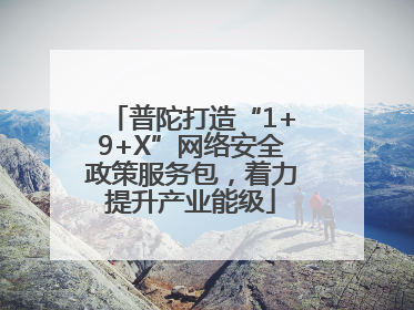 普陀打造“1+9+X”网络安全政策服务包，着力提升产业能级