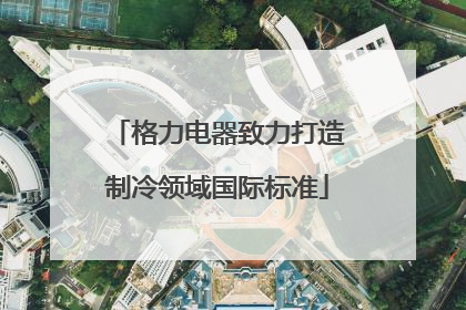 格力电器致力打造制冷领域国际标准