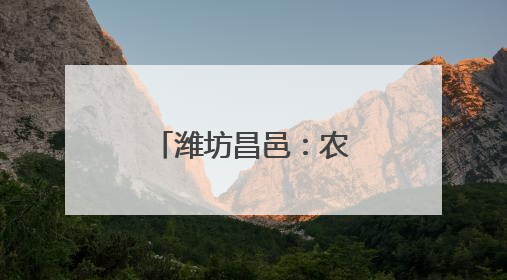 潍坊昌邑：农机助力“三夏”生产 金色麦田绘就丰收图景