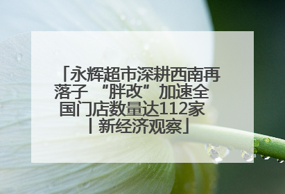 永辉超市深耕西南再落子 “胖改”加速全国门店数量达112家丨新经济观察