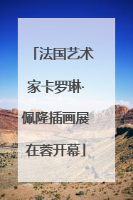 法国艺术家卡罗琳·佩隆插画展在蓉开幕