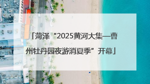 菏泽“2025黄河大集—曹州牡丹园夜游消夏季”开幕