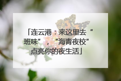 连云港：来这里去“班味”，“海青夜校”点亮你的夜生活