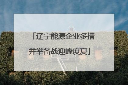 辽宁能源企业多措并举备战迎峰度夏
