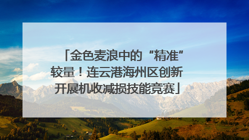 金色麦浪中的“精准”较量！连云港海州区创新开展机收减损技能竞赛