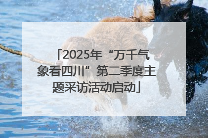 2025年“万千气象看四川”第二季度主题采访活动启动
