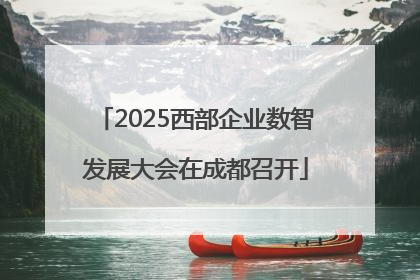 2025西部企业数智发展大会在成都召开