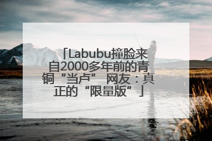 Labubu撞脸来自2000多年前的青铜“当卢” 网友：真正的“限量版”