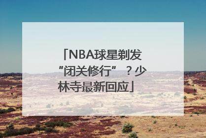 NBA球星剃发“闭关修行”？少林寺最新回应